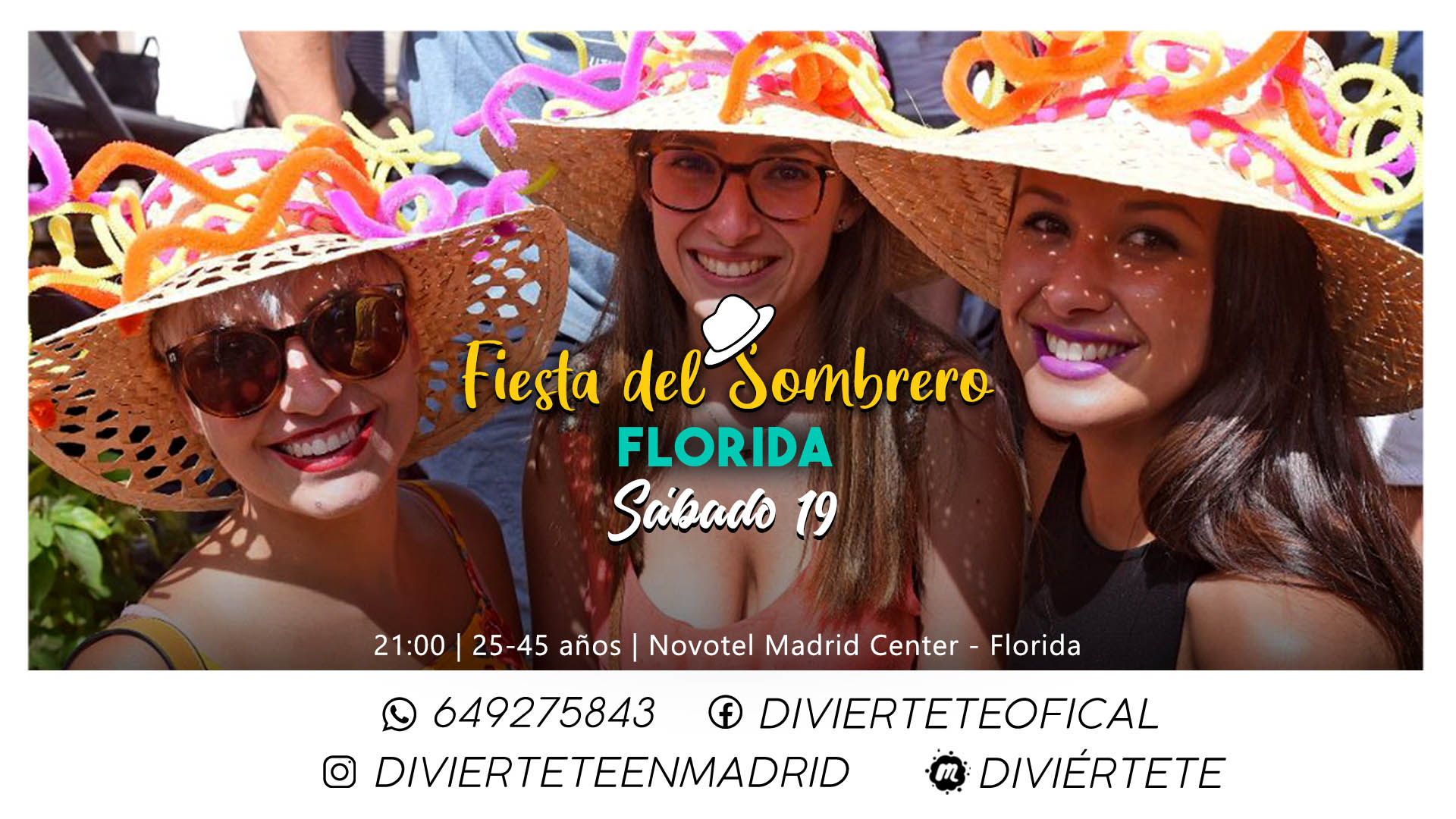 👒🤠FIESTA DEL SOMBRERO EN FLORIDA ¿TE QUIERES DIVERTIR?​⚡