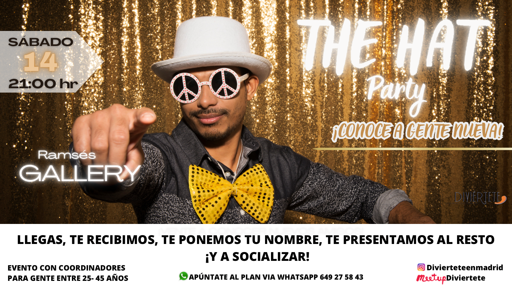 👒🤠‘Party Hat’ en The Gallery Ramses