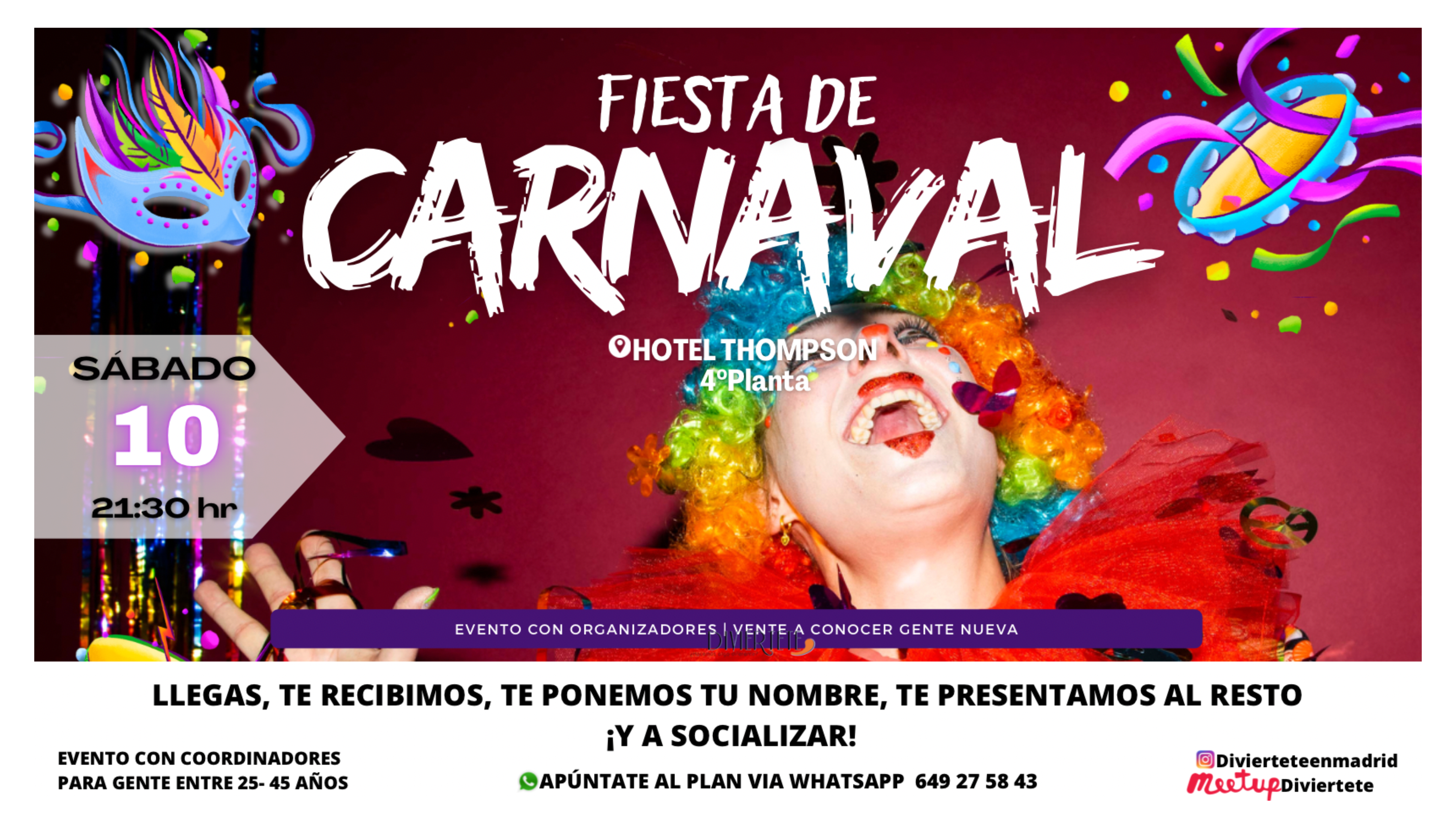 🎭Super Fiesta de carnavales🎭
