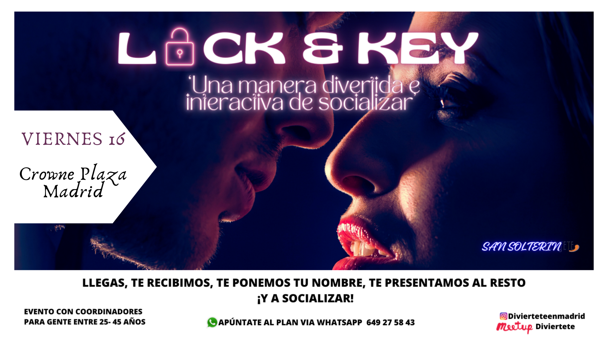 🔐 FIESTA LOCK & KEY EN EN EL NUEVO CROWNE PLAZA RETIRO Y FLORIDA.
