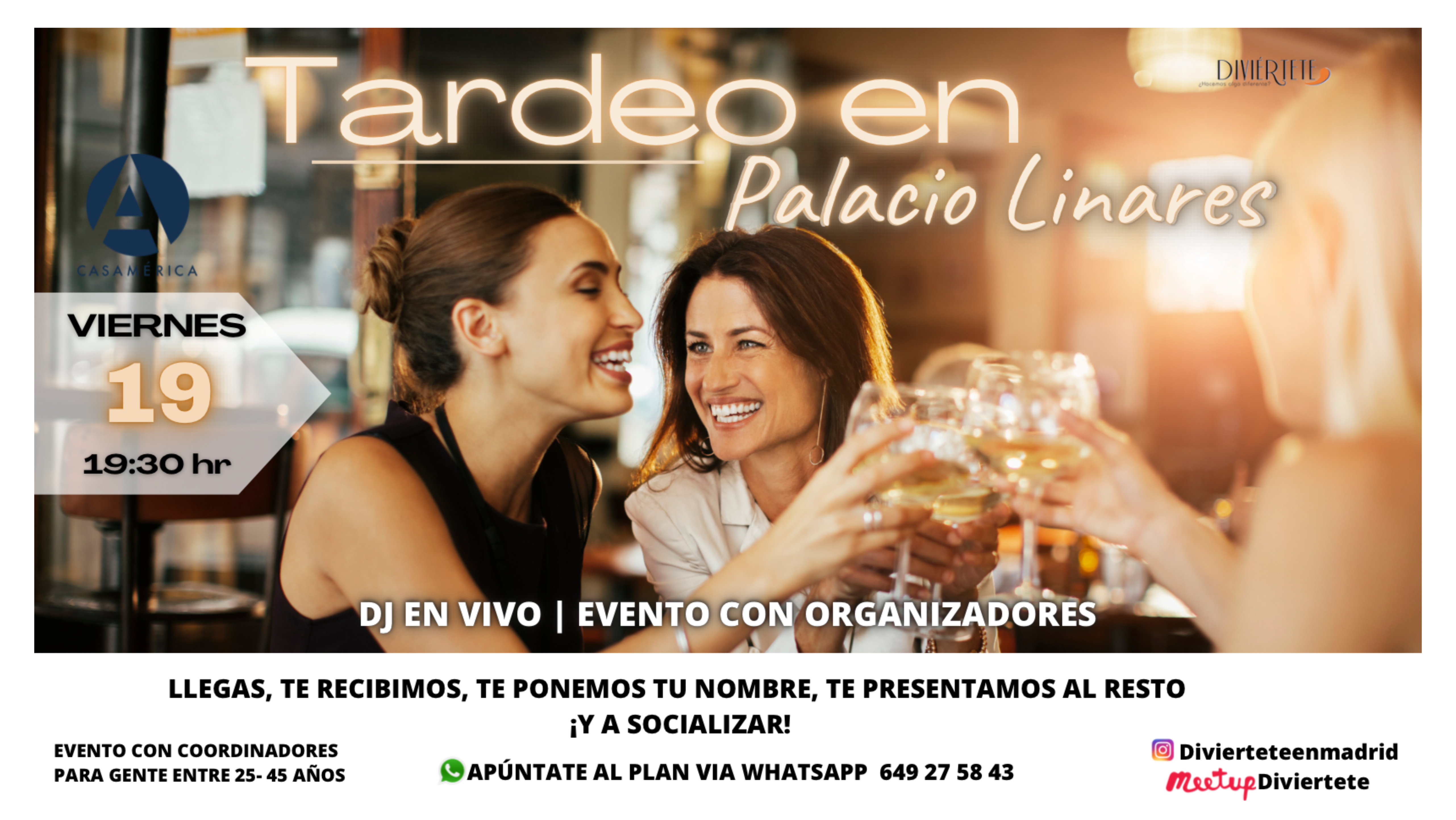 TARDEO EN EL PALACIO DE LINARES, EVENTO EXCLUSIVO!