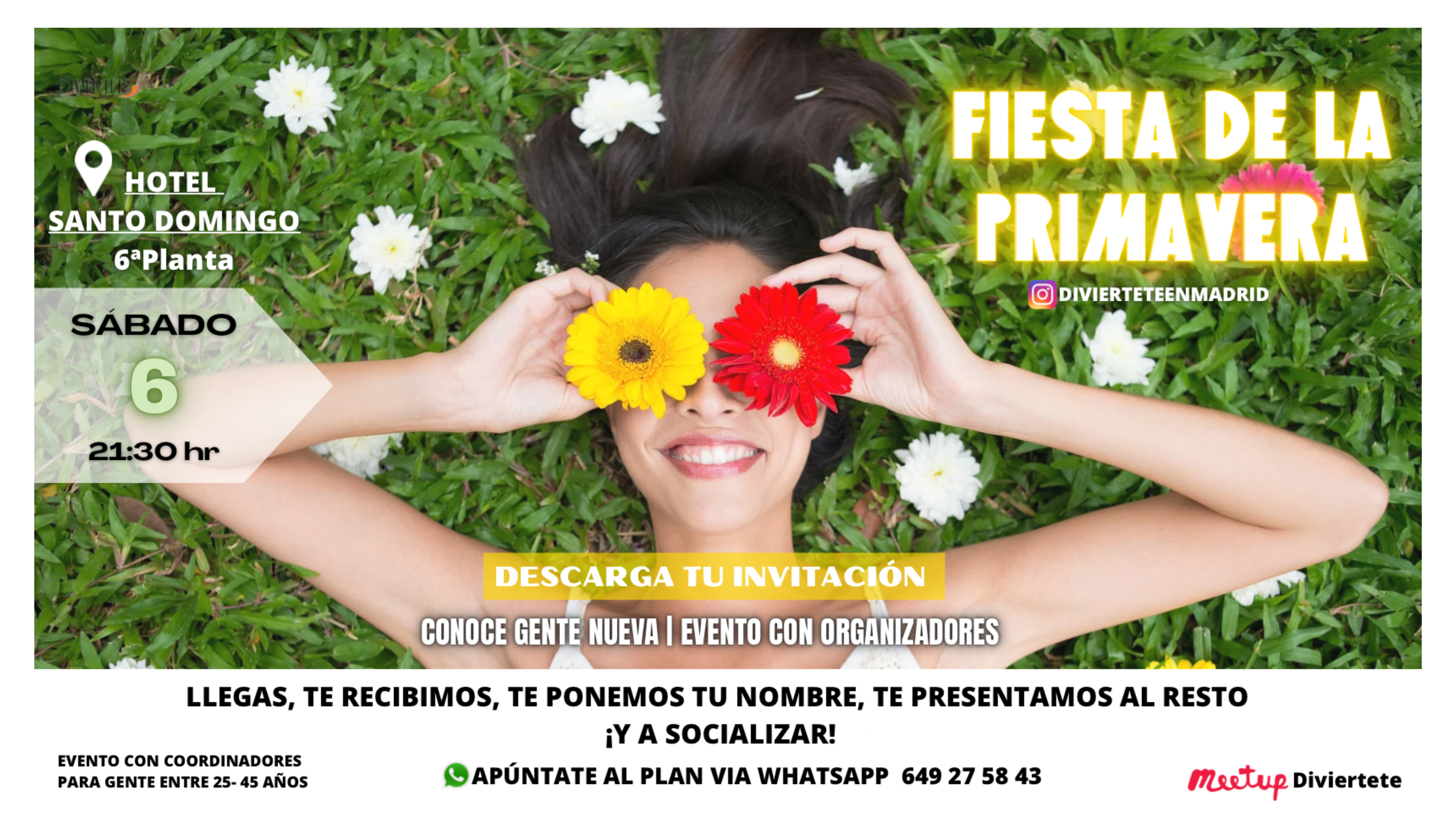 FIESTA DE LA PRIMAVERA EN EL HOTEL SANTO DOMINGO “CON VISTAS”